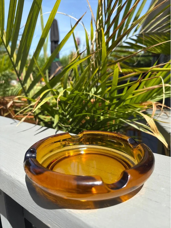 Other - Vintage Amber Ashtray